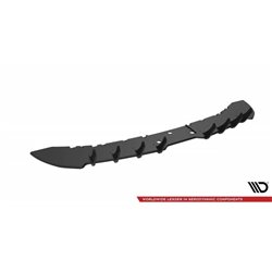 Maxton - Street Pro Central Diffuseur Arriere Seat Ibiza Cupra Sport Coupe Mk4 Noir-Rouge