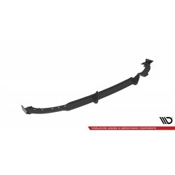 Maxton - Street Pro Lame Du Pare Chocs Arriere Peugeot 208 GT Mk2 Rouge + Rabats Brillant