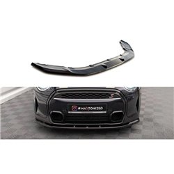 Maxton - Lame Du Pare-Chocs Avant V.1 Mini Cooper S F56 Facelift Noir Brillant