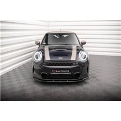 Maxton - Lame Du Pare-Chocs Avant V.1 Mini Cooper S F56 Facelift Noir Brillant