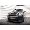 Maxton - Lame Du Pare-Chocs Avant V.1 Mini Cooper S F56 Facelift Noir Brillant