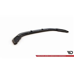Maxton - Lame Du Pare-Chocs Avant V.1 Mini Cooper S F56 Facelift Noir Brillant