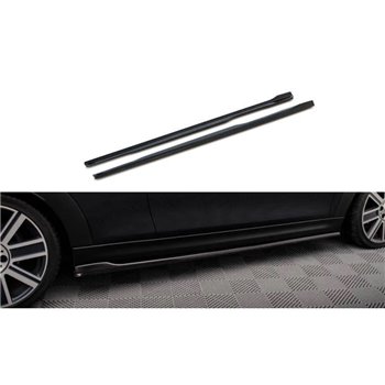 Maxton - Rajouts Des Bas De Caisse Mini Cooper S F56 Facelift Noir Brillant