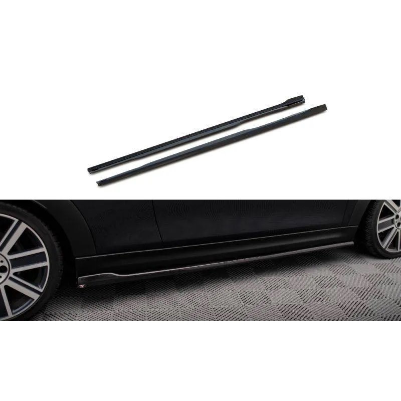 Maxton - Rajouts Des Bas De Caisse Mini Cooper S F56 Facelift Noir Brillant