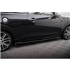 Maxton - Rajouts Des Bas De Caisse Mini Cooper S F56 Facelift Noir Brillant