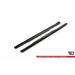 Maxton - Rajouts Des Bas De Caisse Mini Cooper S F56 Facelift Noir Brillant