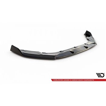 Maxton - Lame Du Pare-Chocs Avant V.2 Mini Cooper S F56 Facelift Noir Brillant