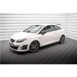 Maxton - Street Pro Rajouts Des Bas De Caisse Seat Ibiza Cupra Sport Coupe Mk4 Noir