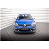 Maxton - Lame Du Pare-Chocs Avant Renault Megane GT Line Grandtour Mk3 Facelift Noir Brillant