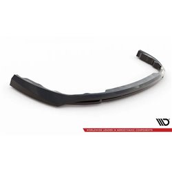 Maxton - Lame Du Pare-Chocs Avant Renault Megane GT Line Grandtour Mk3 Facelift Noir Brillant