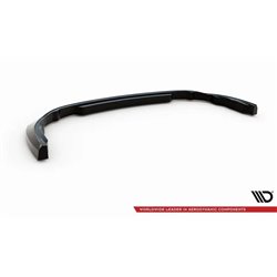 Maxton - Lame Du Pare-Chocs Avant Renault Megane GT Line Grandtour Mk3 Facelift Noir Brillant