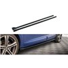 Maxton - Rajouts Des Bas De Caisse Renault Megane GT Line Grandtour Mk3 Facelift Noir Brillant