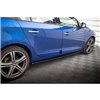 Maxton - Rajouts Des Bas De Caisse Renault Megane GT Line Grandtour Mk3 Facelift Noir Brillant