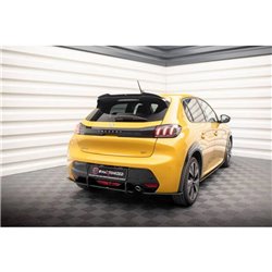 Maxton - Street Pro Lame Du Pare Chocs Arriere Peugeot 208 GT Mk2 Rouge