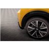 Maxton - Street Pro Lame Du Pare Chocs Arriere Peugeot 208 GT Mk2 Noir + Rabats Brillant 