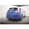 Maxton - Arriere Lame (avec une barre verticale) Renault Megane GT Line Grandtour Mk3 Facelift Noir Brillant