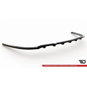 Maxton - Arriere Lame (avec une barre verticale) Renault Megane GT Line Grandtour Mk3 Facelift Noir Brillant