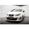 Maxton - Street Pro Lame Du Pare-Chocs Avant Seat Ibiza Cupra Sport Coupe Mk4 Noir