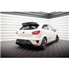 Maxton - Street Pro Central Diffuseur Arriere Seat Ibiza Cupra Sport Coupe Mk4 Rouge