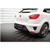 Maxton - Street Pro Central Diffuseur Arriere Seat Ibiza Cupra Sport Coupe Mk4 Rouge