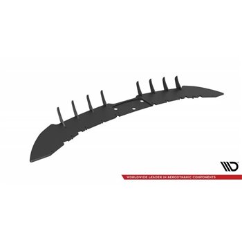 Maxton - Street Pro Central Diffuseur Arriere Seat Ibiza Cupra Sport Coupe Mk4 Rouge