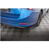 Maxton - Arriere Lame (avec une barre verticale) Skoda Octavia Sportline Mk4 Noir Brillant