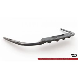 Maxton - Arriere Lame (avec une barre verticale) Skoda Octavia Sportline Mk4 Noir Brillant