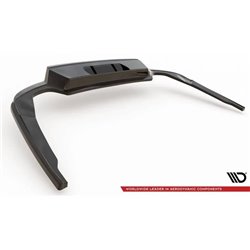 Maxton - Arriere Lame (avec une barre verticale) Skoda Octavia Sportline Mk4 Noir Brillant