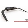 Maxton - Arriere Lame (avec une barre verticale) Skoda Octavia Sportline Mk4 Noir Brillant