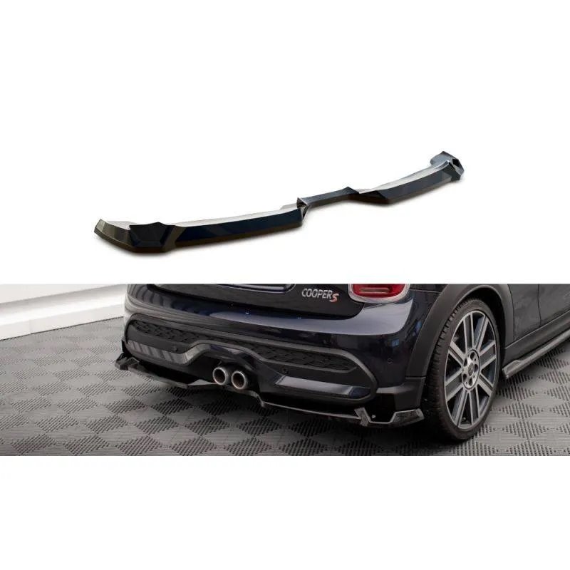 Maxton - Arriere Splitter Mini Cooper S F56 Facelift Noir Brillant