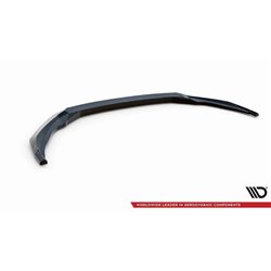 Maxton - Lame Du Pare-Chocs Avant V.2 Skoda Octavia Sportline Mk4 Noir Brillant
