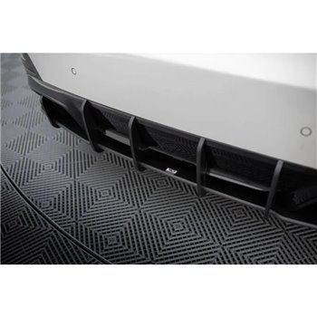 Maxton - Street Pro Central Diffuseur Arriere BMW i4 M-Pack G26 Noir