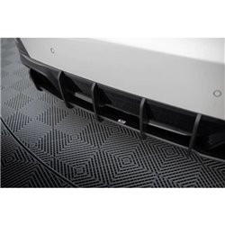 Maxton - Street Pro Central Diffuseur Arriere BMW i4 M-Pack G26 Rouge