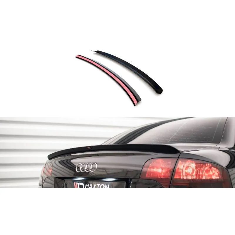 Maxton - Spoiler Cap Audi A4 Sedan S-Line B7 Noir Brillant