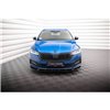 Maxton - Lame Du Pare-Chocs Avant V.1 Skoda Octavia Sportline Mk4 Noir Brillant