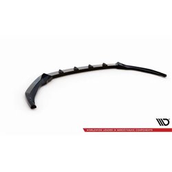 Maxton - Lame Du Pare-Chocs Avant V.1 Skoda Octavia Sportline Mk4 Noir Brillant