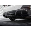 Maxton - Arriere Lame (avec une barre verticale) V.1 BMW i4 M-Pack G26 Noir Brillant
