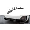 Maxton - Street Pro Central Diffuseur Arriere BMW i4 M-Pack G26 Noir-Rouge