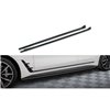 Maxton - Rajouts Des Bas De Caisse V.1 BMW i4 M-Pack G26 Noir Brillant