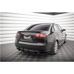 Maxton - Street Pro Central Diffuseur Arriere Audi A4 S-Line B7 Noir