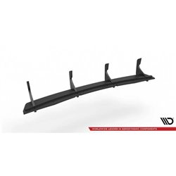 Maxton - Street Pro Central Diffuseur Arriere Audi A4 S-Line B7 Noir