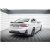Maxton - Arriere Lame (avec une barre verticale) V.1 BMW M340i G20 / G21 Facelift Noir Brillant
