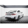 Maxton - Lames De Pare-Chocs Arrière Latérales BMW M340i G20 / G21 Facelift Noir Brillant