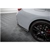 Maxton - Lames De Pare-Chocs Arrière Latérales BMW M340i G20 / G21 Facelift Noir Brillant