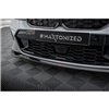Maxton - Lame Du Pare-Chocs Avant V.2 BMW 3 M340i / M-Pack G20 / G21 Facelift Noir Brillant