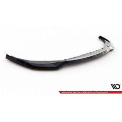 Maxton - Lame Du Pare-Chocs Avant V.2 BMW 3 M340i / M-Pack G20 / G21 Facelift Noir Brillant