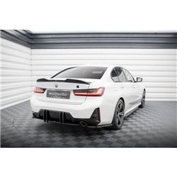 Maxton - Street Pro Central Diffuseur Arriere BMW 3 M-Pack G20 / G21 Facelift Noir