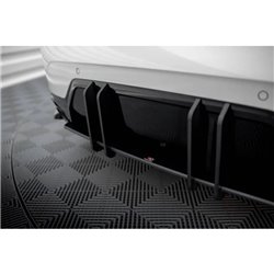 Maxton - Street Pro Central Diffuseur Arriere BMW 3 M-Pack G20 / G21 Facelift Noir