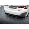 Maxton - Arriere Lame (avec une barre verticale) V.2 BMW i4 M-Pack G26 Noir Brillant