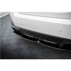 Maxton - Arriere Lame (avec une barre verticale) V.2 BMW i4 M-Pack G26 Noir Brillant